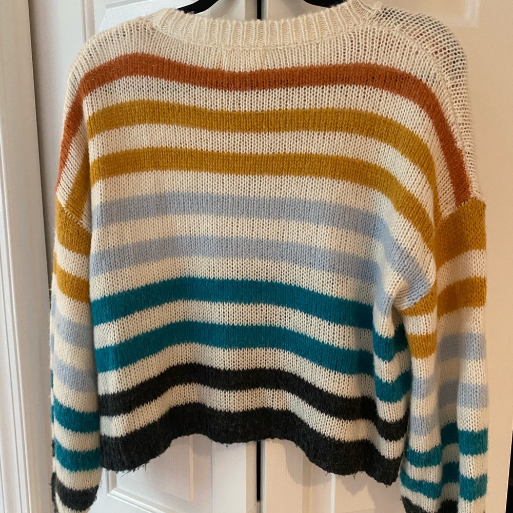 Multicolored Striped Sweater South Moon Under
